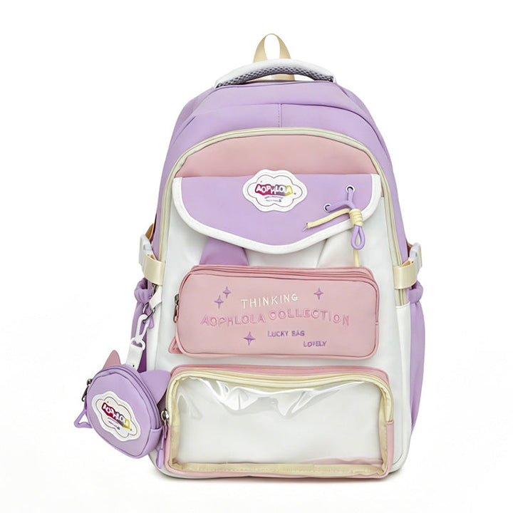 Multi-Functional Transparent School Backpack Kalsten