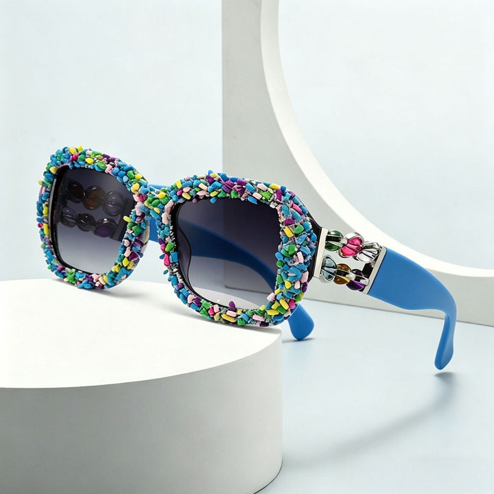 Women's sunglasses with creative candy trim Kalsten