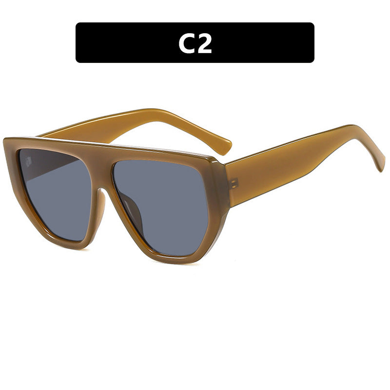 Women's fashionable oversized sunglasses with innovative Kalsten frame