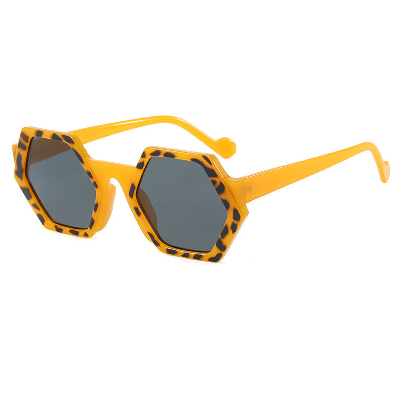 Ladies' striking sunglasses with hexagonal frame and comfortable fit Kalsten