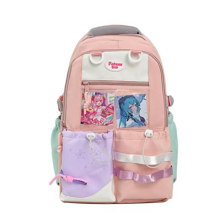 Graphic Illustration Multifunctional Backpack Kalsten