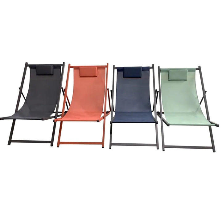 Ergonomic folding chair with neck support Kalsten