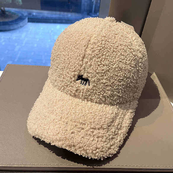 Women's Plush Textured Baseball Cap Kalsten