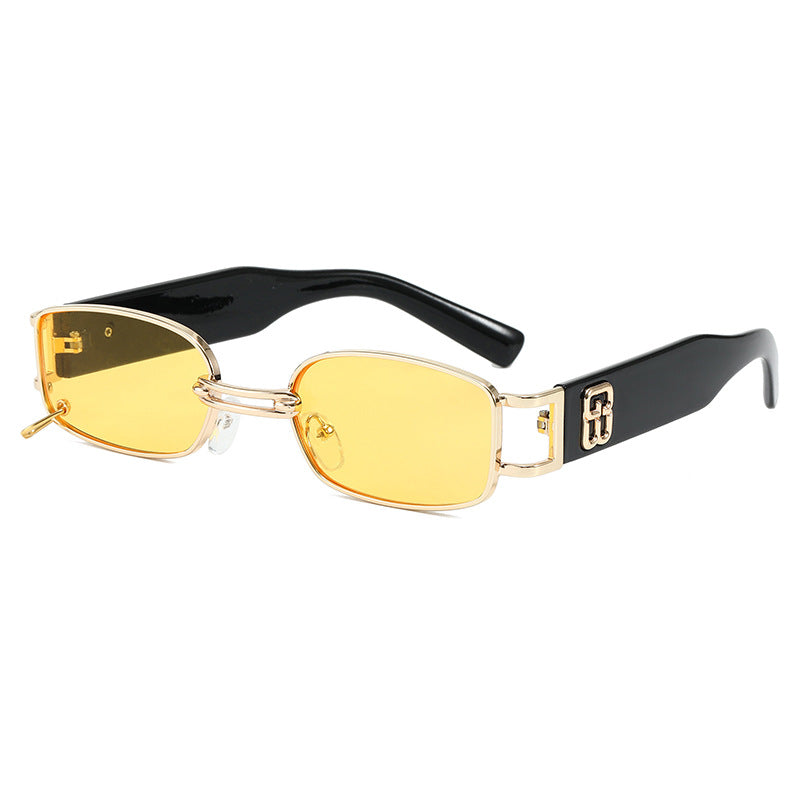 Fashionable sunglasses with unique rectangular frame Kalsten