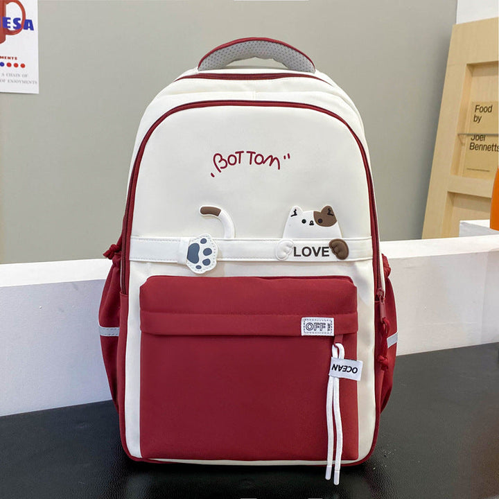 Cute Animal-Themed School Backpack