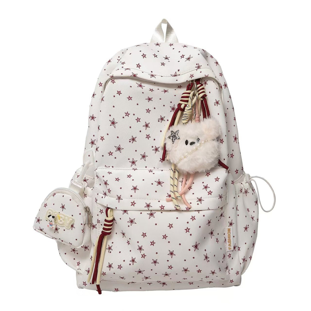 Stylish Star-Printed Backpack Kalsten