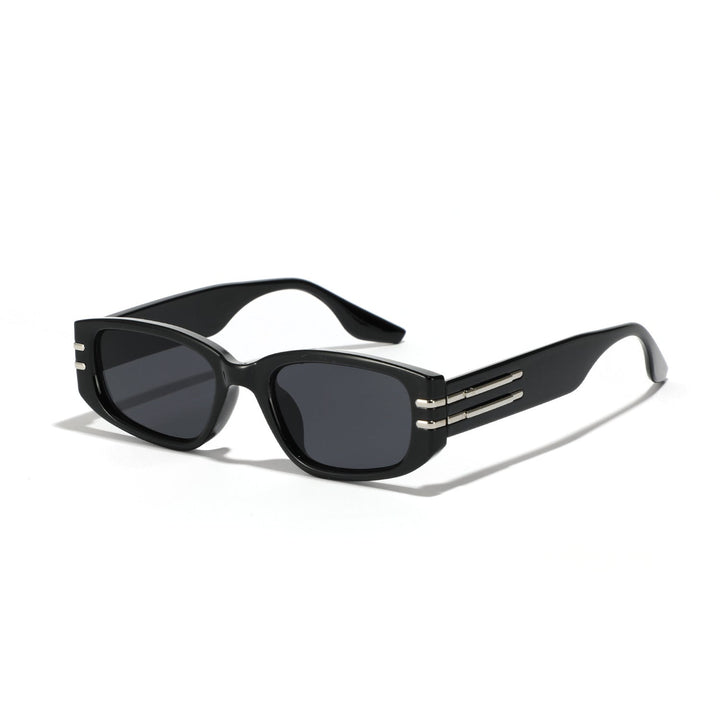 Women's fashionable rectangular sunglasses with elegant metal accents Kalsten