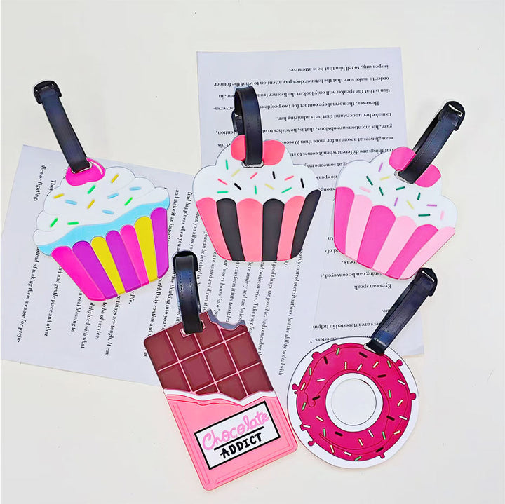 Unisex Luggage Tag in Chocolate Format Kalsten