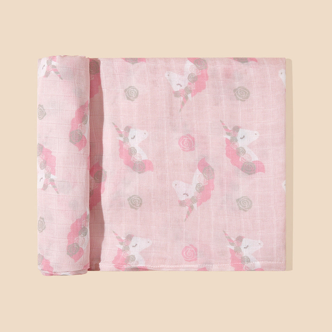 Soft Cotton Muslin Swaddle Blanket kalsten