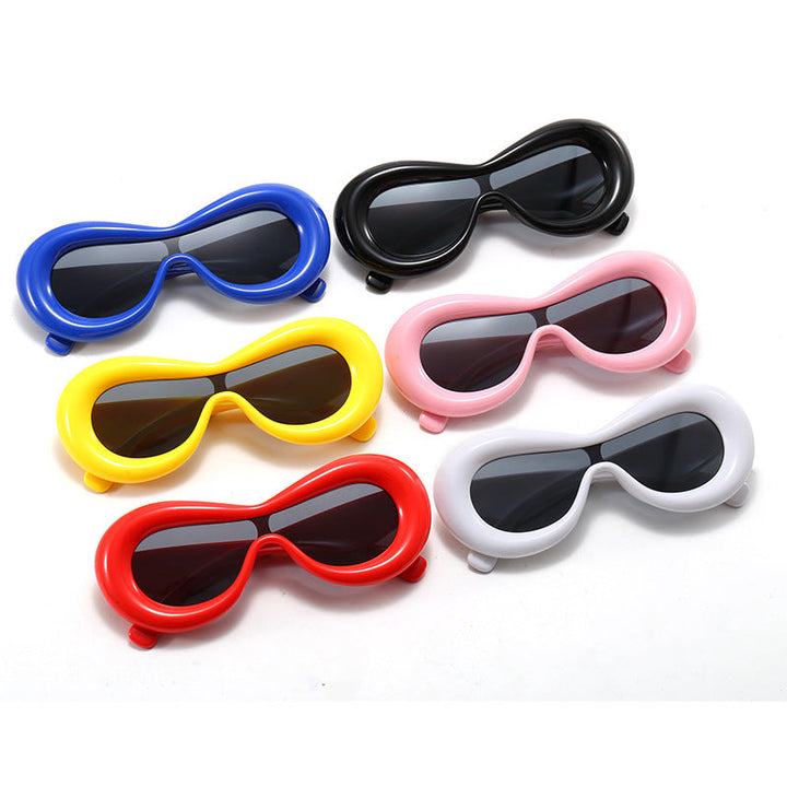 Women futuristic design sunglasses Kalsten