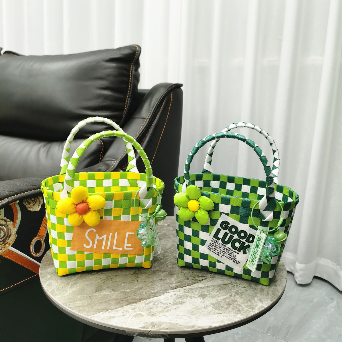 Handcrafted Woven Tote Bag Acalora