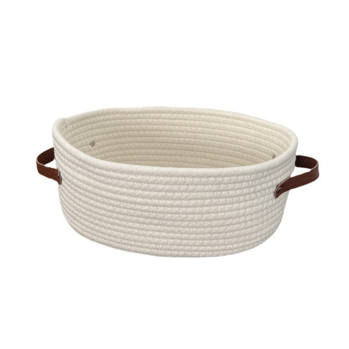 Women Gift Basket made of braided material Kalsten
