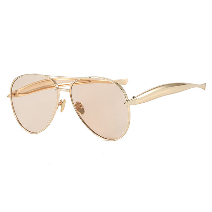 Women's pilot sunglasses with elegant accents and protective UV filter Kalsten