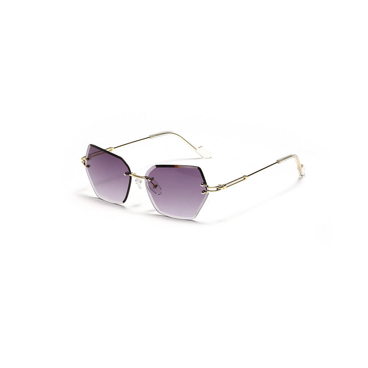 Women's modern sunglasses with stylish hexagonal frame Kalsten