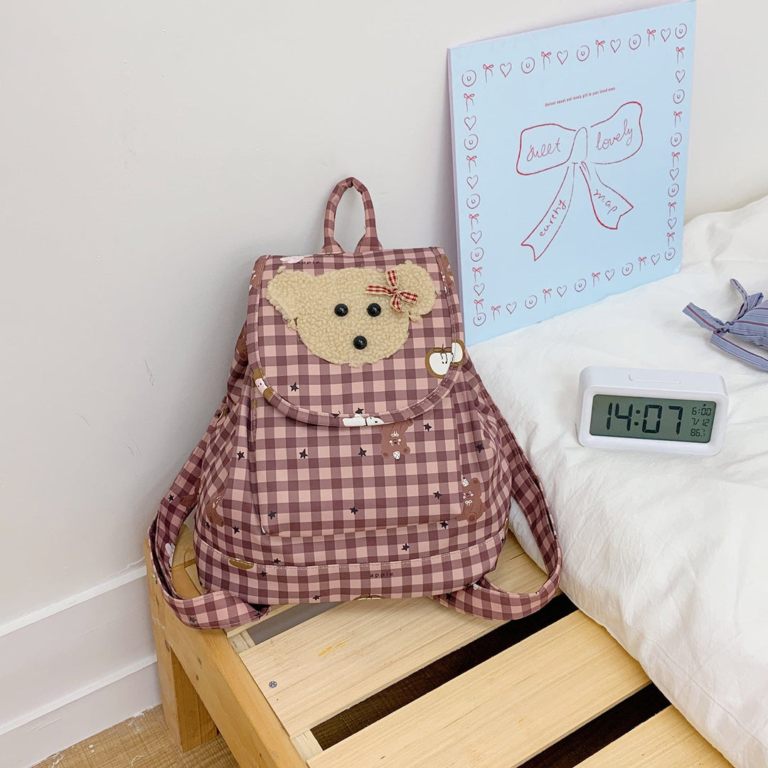 Cute Character-themed School Backpack