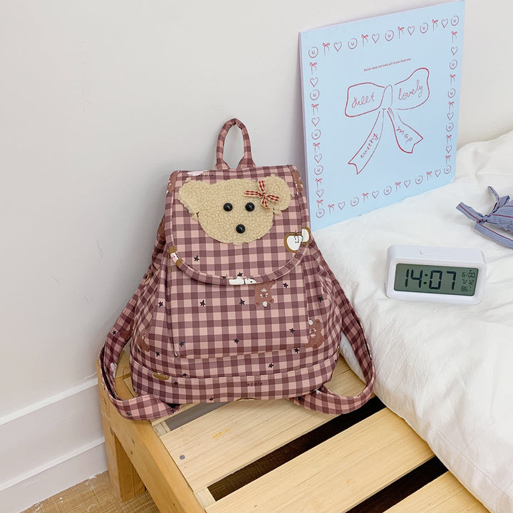 Cute Character-themed School Backpack