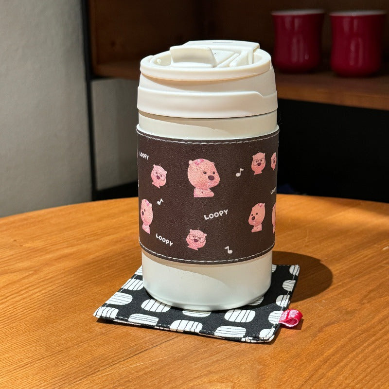 Women's Insulated Thermo Mug with Cute Animal Design Kalsten