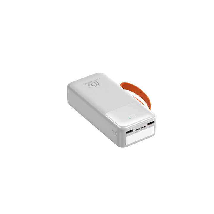 Portable power bank with integrated cable management and fast charging function Kalsten