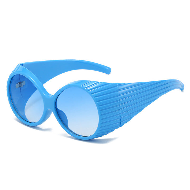 Women's extravagant sunglasses with unique wave design Kalsten