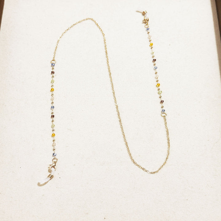 Colorful Gemstone Eyewear Chain Kalsten