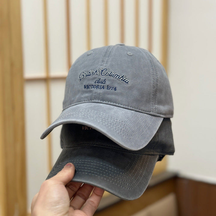 Men's Vintage-Inspired Distressed Baseball Cap Kalsten