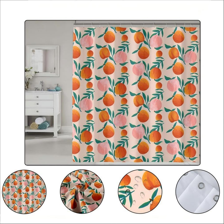 Floral Shower Curtain Kalsten