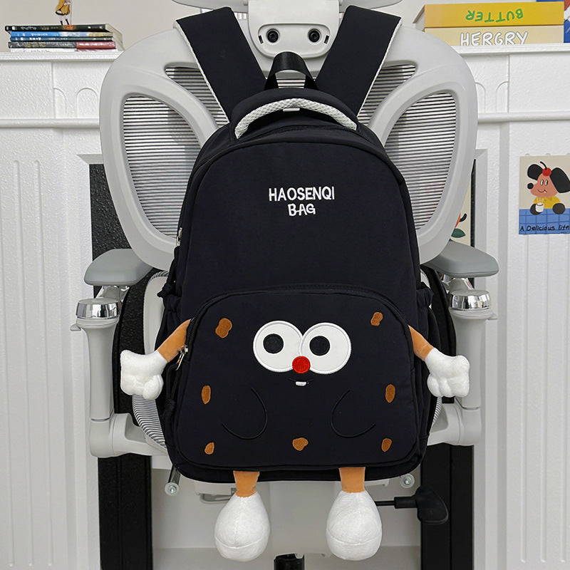Character-Themed Plush School Backpack