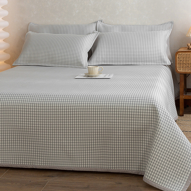 Women's high-quality checkered fabric bedding Bowlift