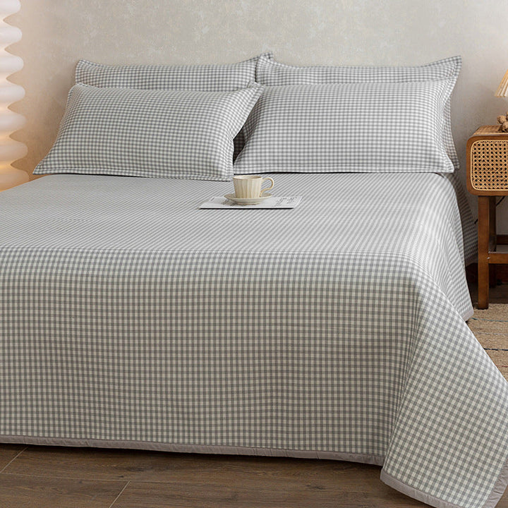 Women's high-quality checkered fabric bedding Bowlift