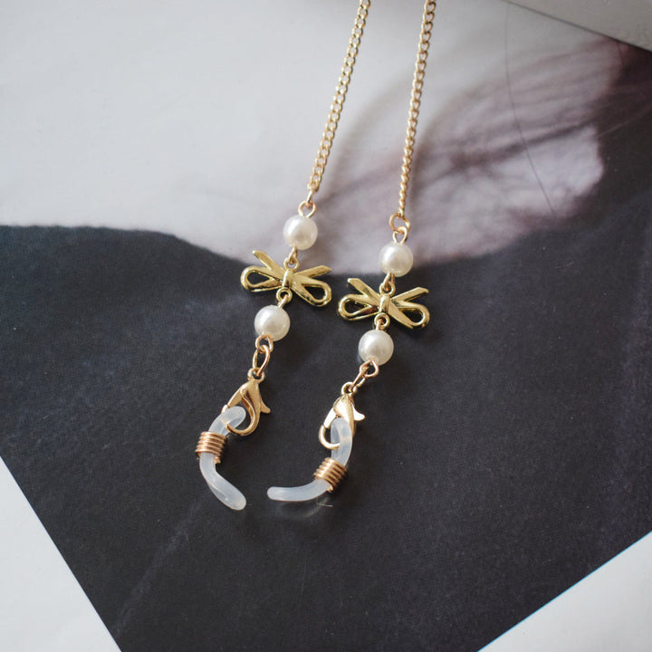 Elegant Pearl-Accented Eyewear Chain Kalsten 1786692339