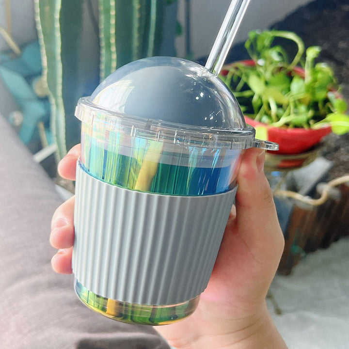 Women's creative and insulated reusable drinking cup with safety lid Kalsten