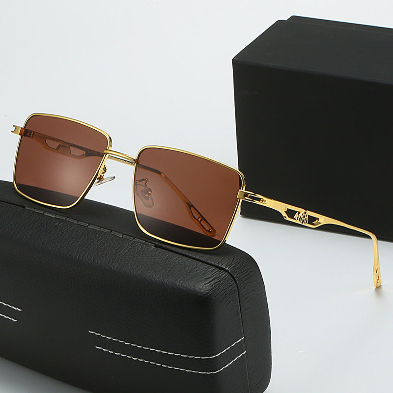 Women's Luxury Sunglasses with Distinct Geometric Frame and Polarized Lenses Kalsten