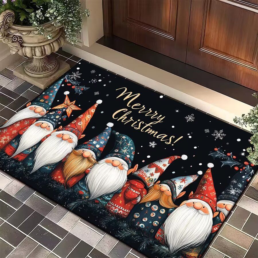 Festive Winter-Themed Entrance Mat Kalsten