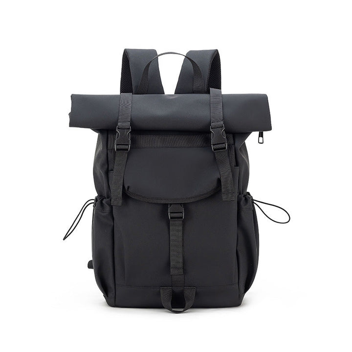 Rolltop Backpack with Waterproof Coating and Ergonomic Carry Straps Kalsten