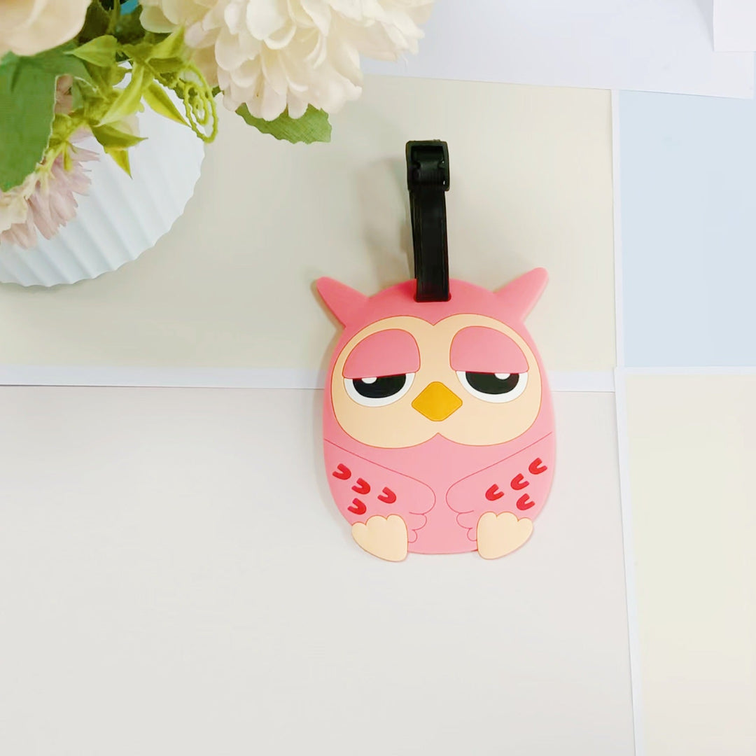 Unisex Luggage Tag in Flamingo Design Kalsten