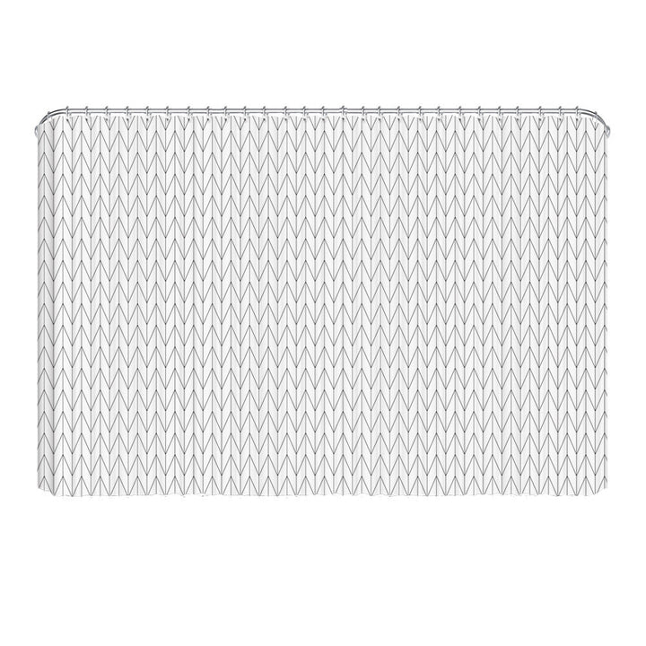 Floral Patterned Bathroom Shower Curtain Kalsten