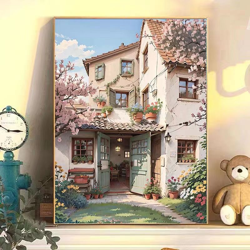 Serenity-Inspired Garden Scene Wall Art Kalsten