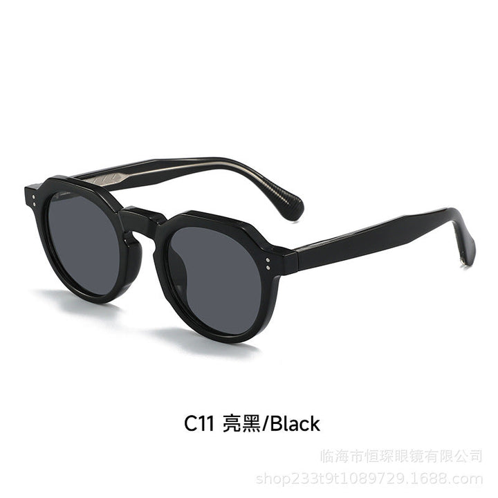 Ladies stylish sunglasses with unique octagonal frame Kalsten