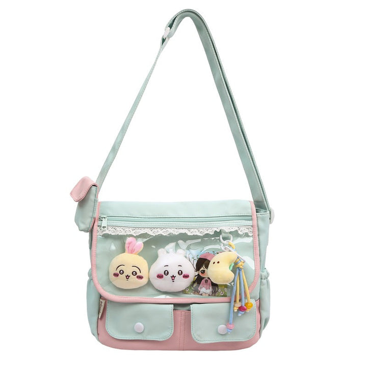 Cute Character-Themed Messenger Bag Kalsten