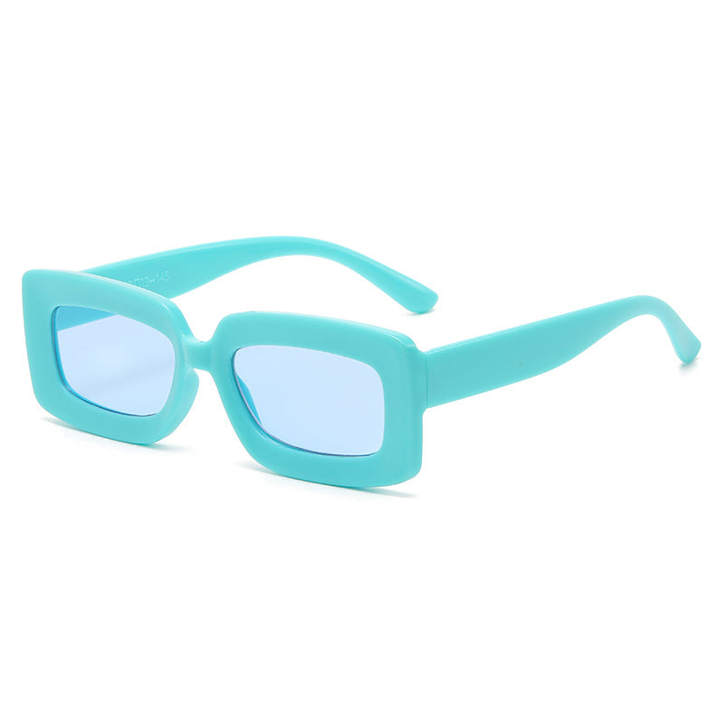 Women trendy square sunglasses with elegant plastic frame Kalsten