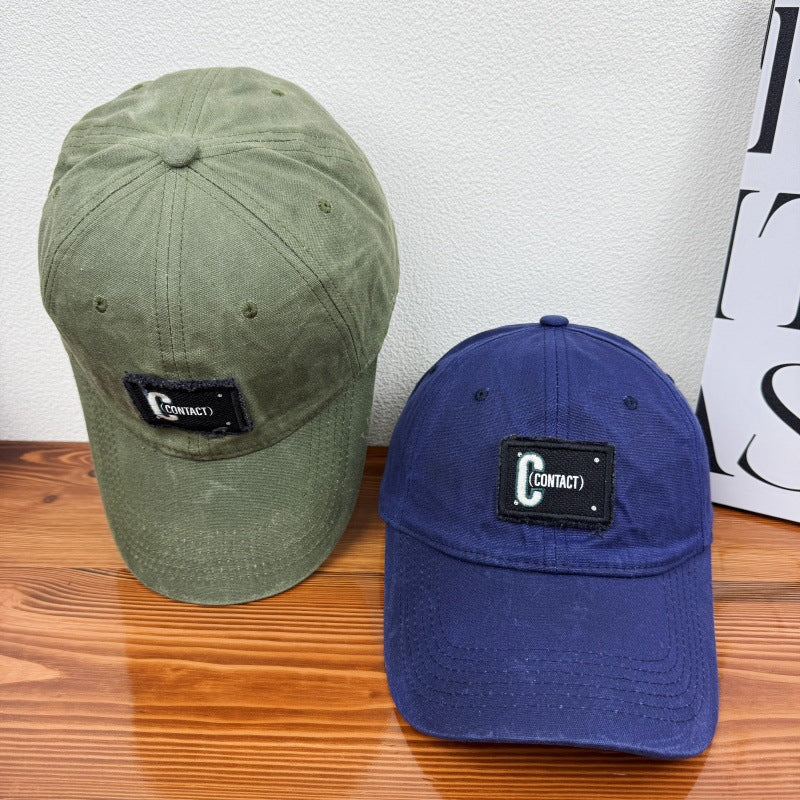 Men's Vintage-Inspired Distressed Cap Kalsten