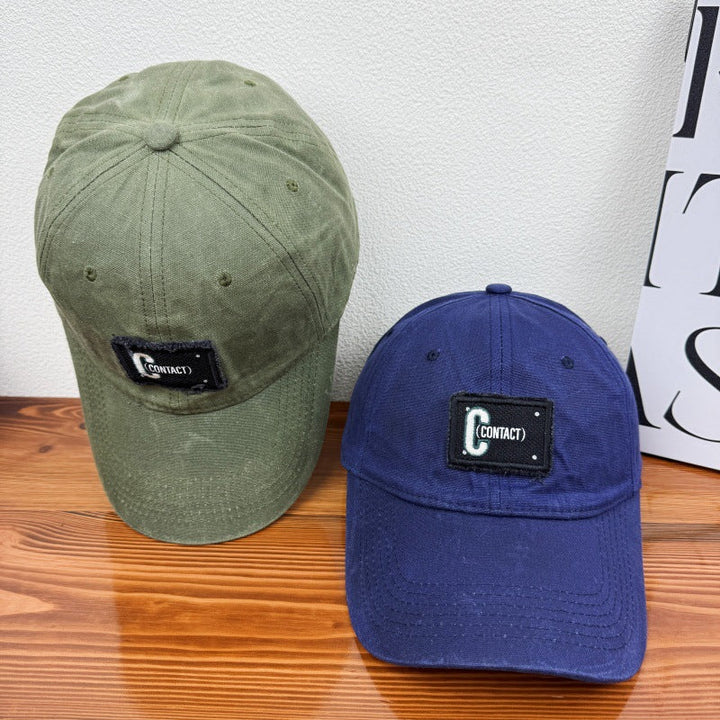 Men's Vintage-Inspired Distressed Cap Kalsten