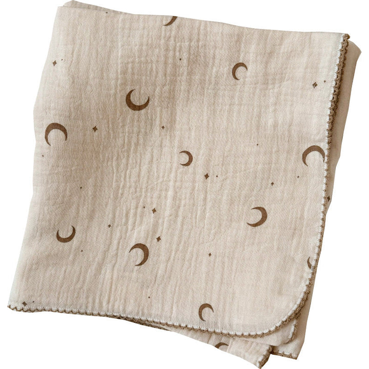 Women's Cozy Cotton Blanket with Floral Design Kalsten