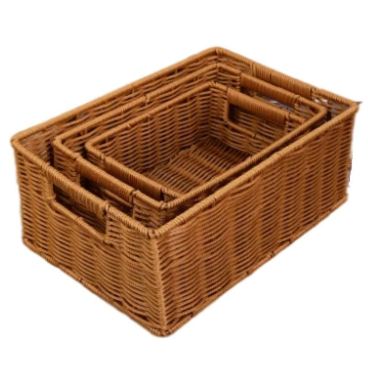 Ladies elegant woven storage basket set Kalsten