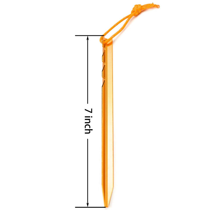 Unisex Aluminium Tent Pegs Set Kalsten