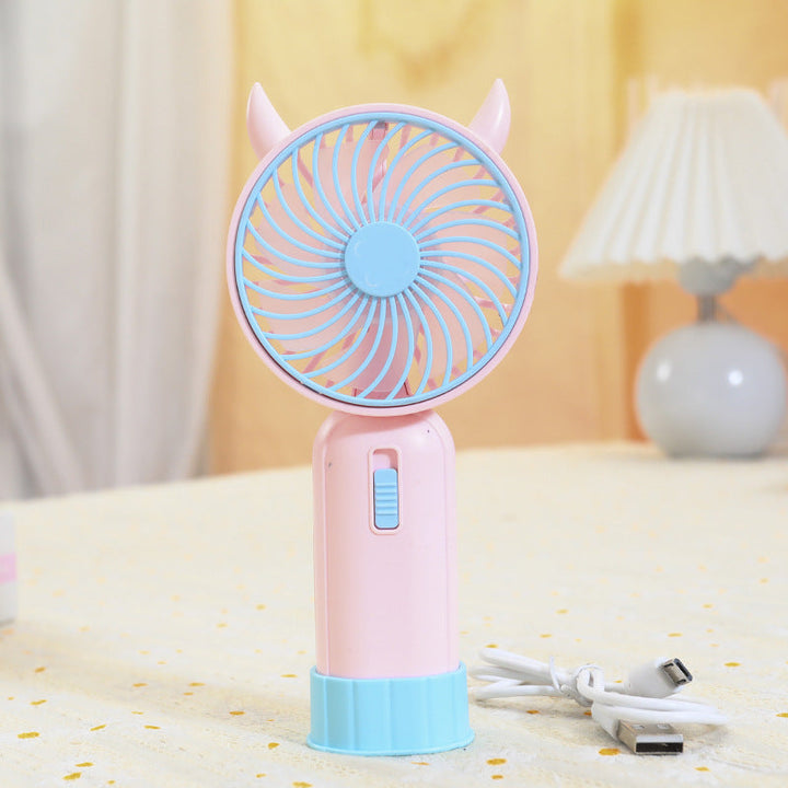 Women Portable Handheld Fan with Animal Design Kalsten