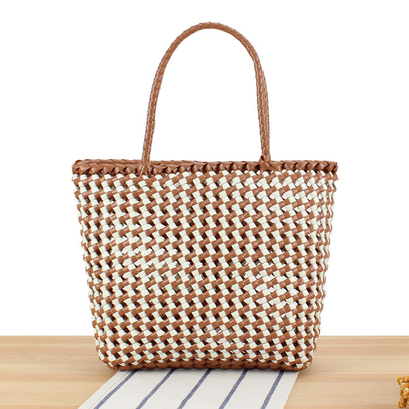 Beach and shopping bag made of high-quality woven material Kalsten