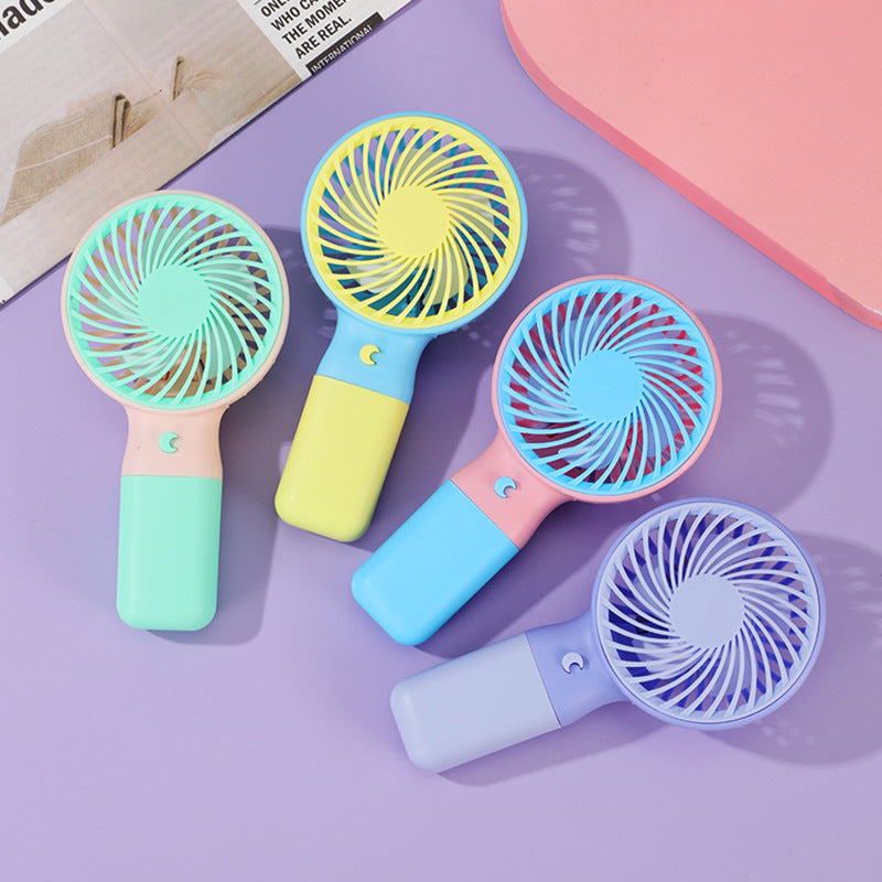 Unisex Portable Mini Hand Fan with Colorful Design Kalsten