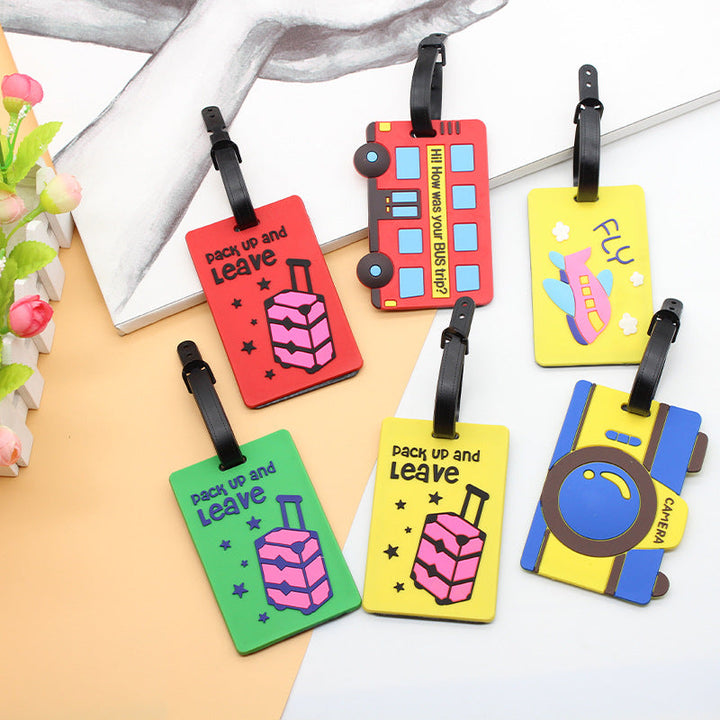 Unisex Travel-Themed Luggage Tag Kalsten
