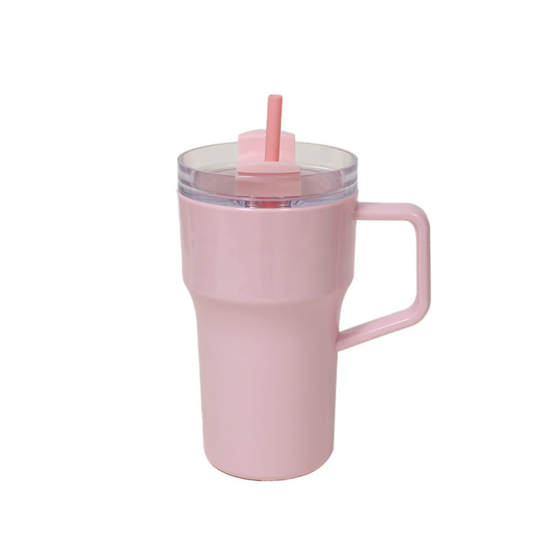 Unisex drinking cup with ergonomic handle and leak-proof lid Kalsten